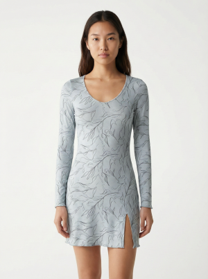 Կանացի Երկարաթև Գիշերազգեստ