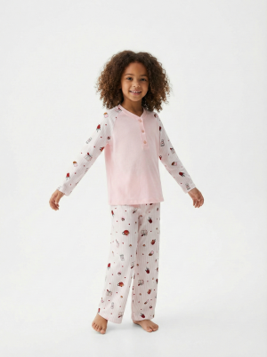 Աղջկա Գիշերազգեստ Տաբատով