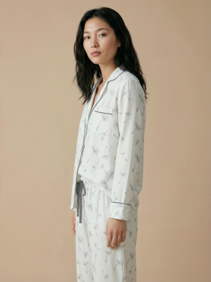 Կանացի Հավաքածու Վերնաշապիկ Տաբատով Sillk Comfort